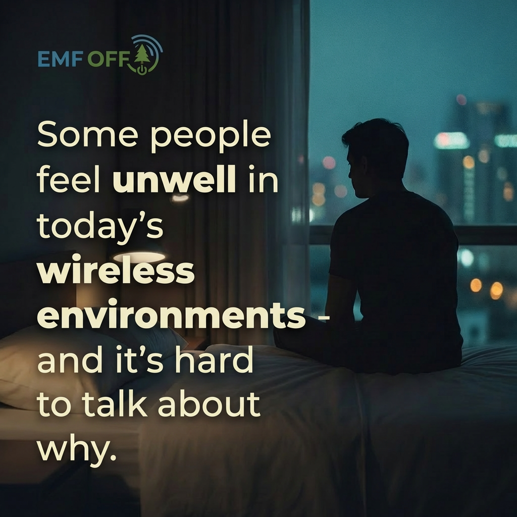 Some people get sick in modern wireless environments. And no one knows how to talk about it properly.