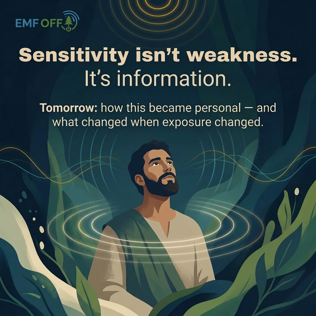 Some people get sick in modern wireless environments. And no one knows how to talk about it properly.