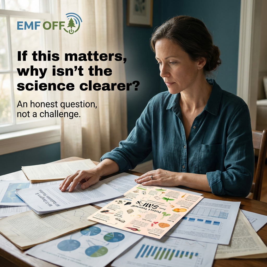 Some people get sick in modern wireless environments. And no one knows how to talk about it properly.